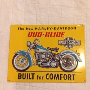 Harley Davidson Built for Comfort Tin